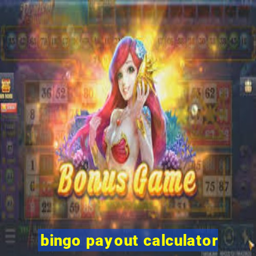 bingo payout calculator